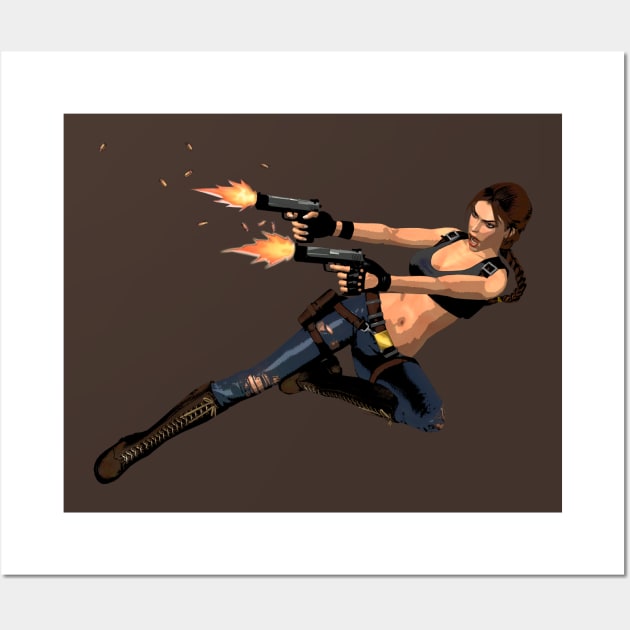 TOMB RAIDER ACTION Wall Art by iamjudas